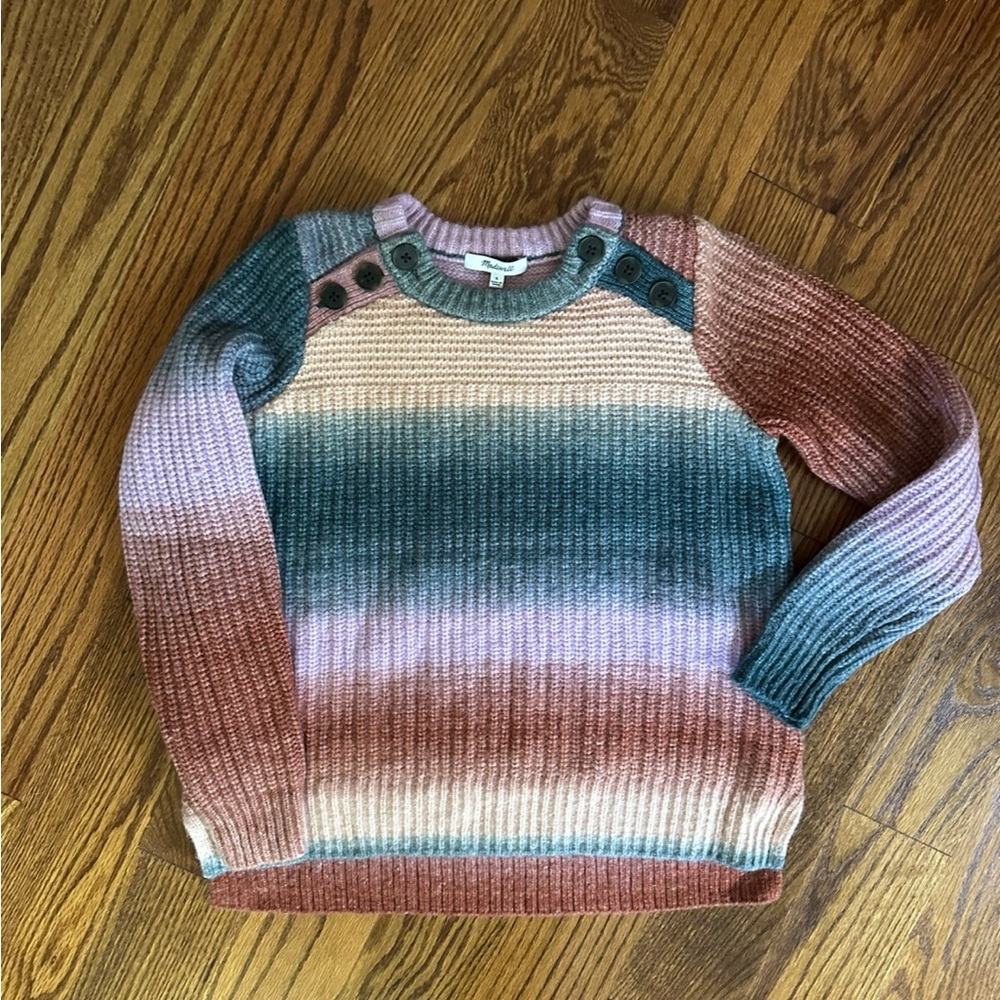 MADEWELL Multicolored Sweater Size Small
